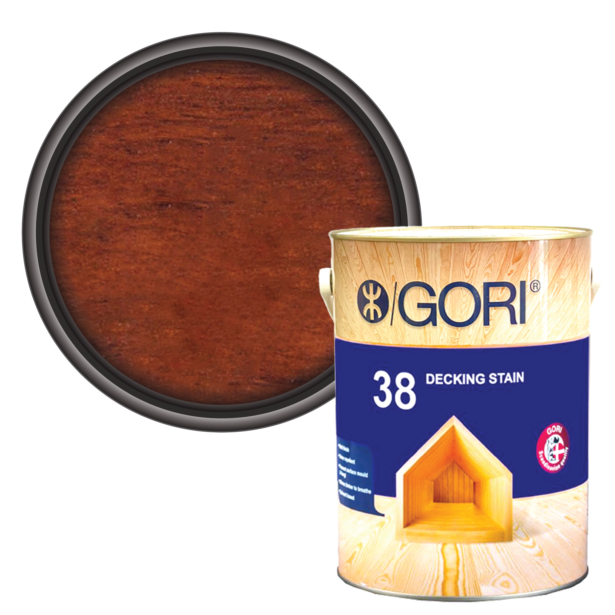 Sơn gỗ GORI 38-7804 Teak Decking Stain