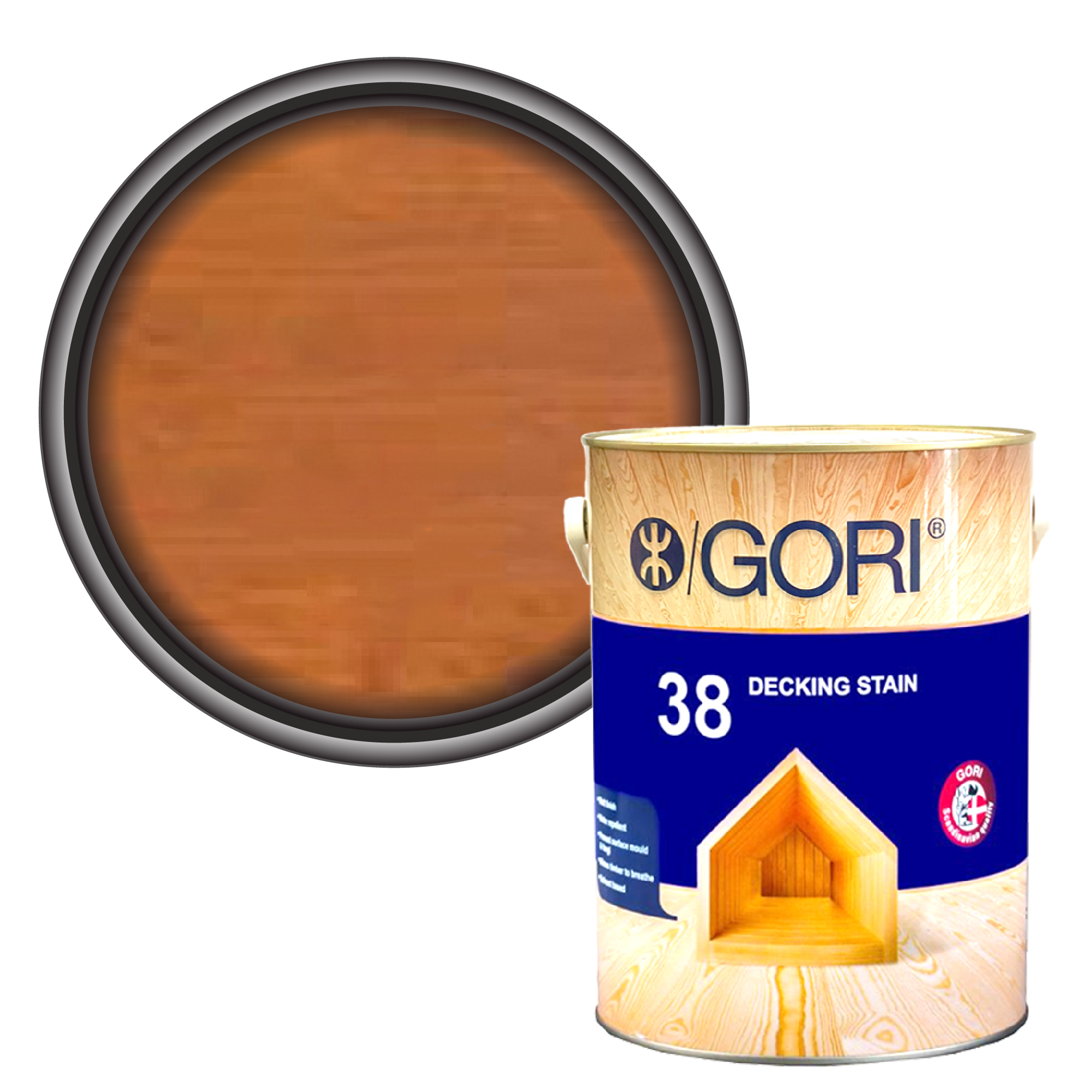 Sơn gỗ GORI 38-8732 Cherry Wood Decking Stain