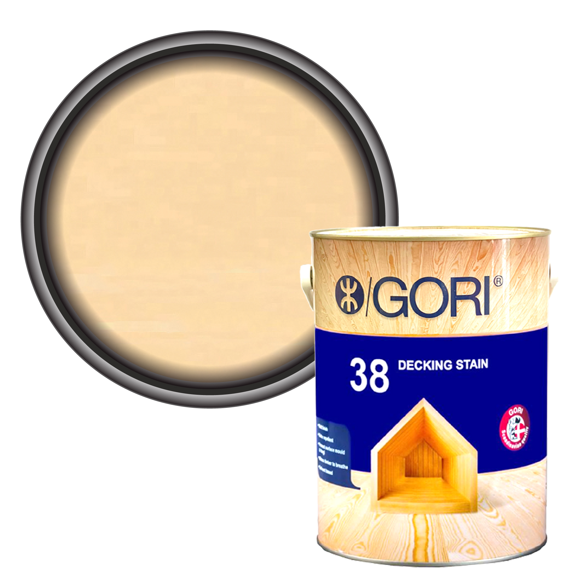 Sơn gỗ GORI 38-9900 Clear Decking Stain